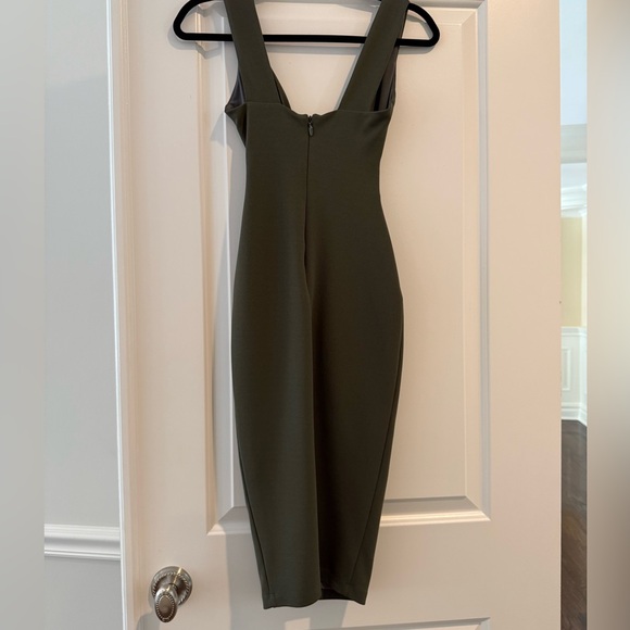 Nookie Green Plunge Bodycon Dress - Picture 4 of 4